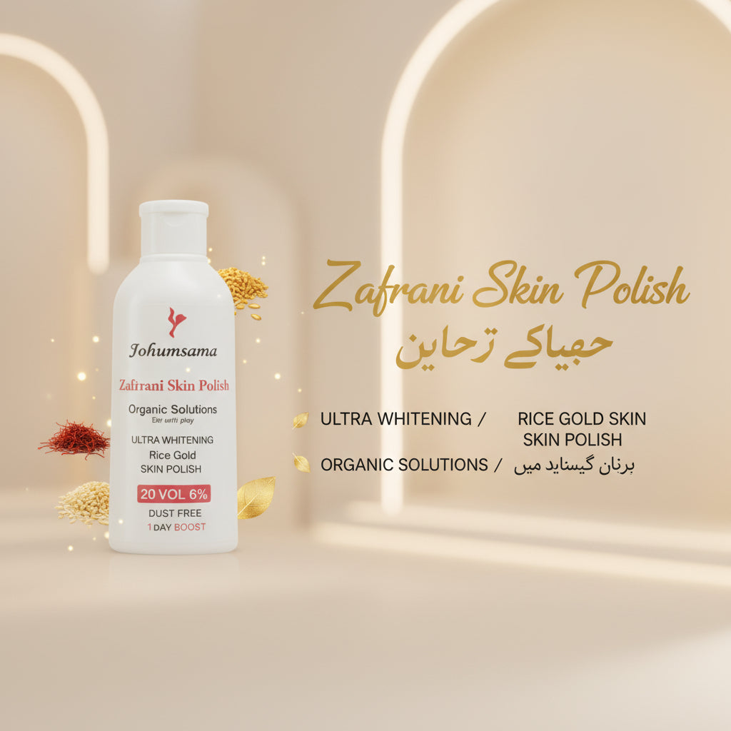 Johumsama zafrani skin polish